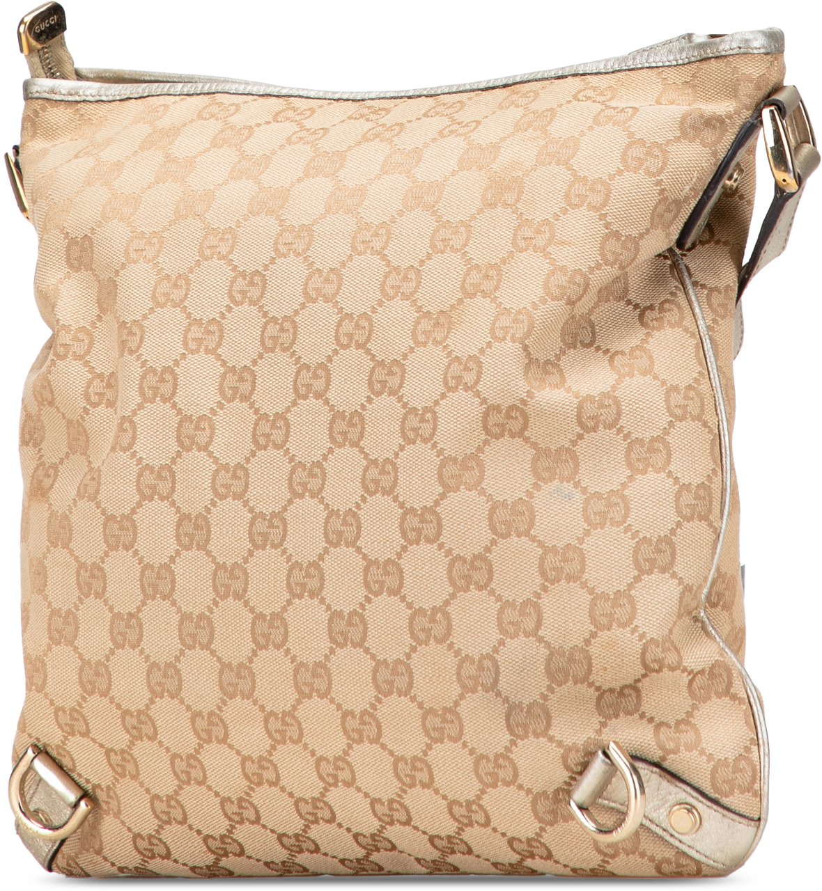 Gucci GG Canvas Abbey D Ring Crossbody Bruin