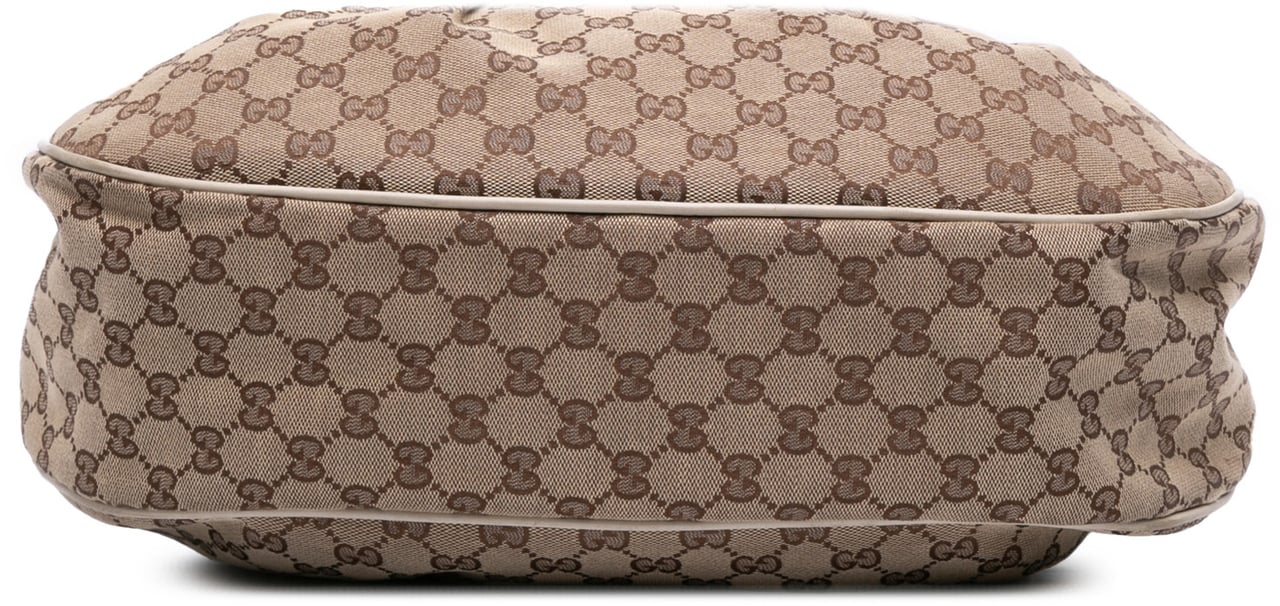 Gucci Medium GG Canvas Sukey Shoulder Bag Bruin