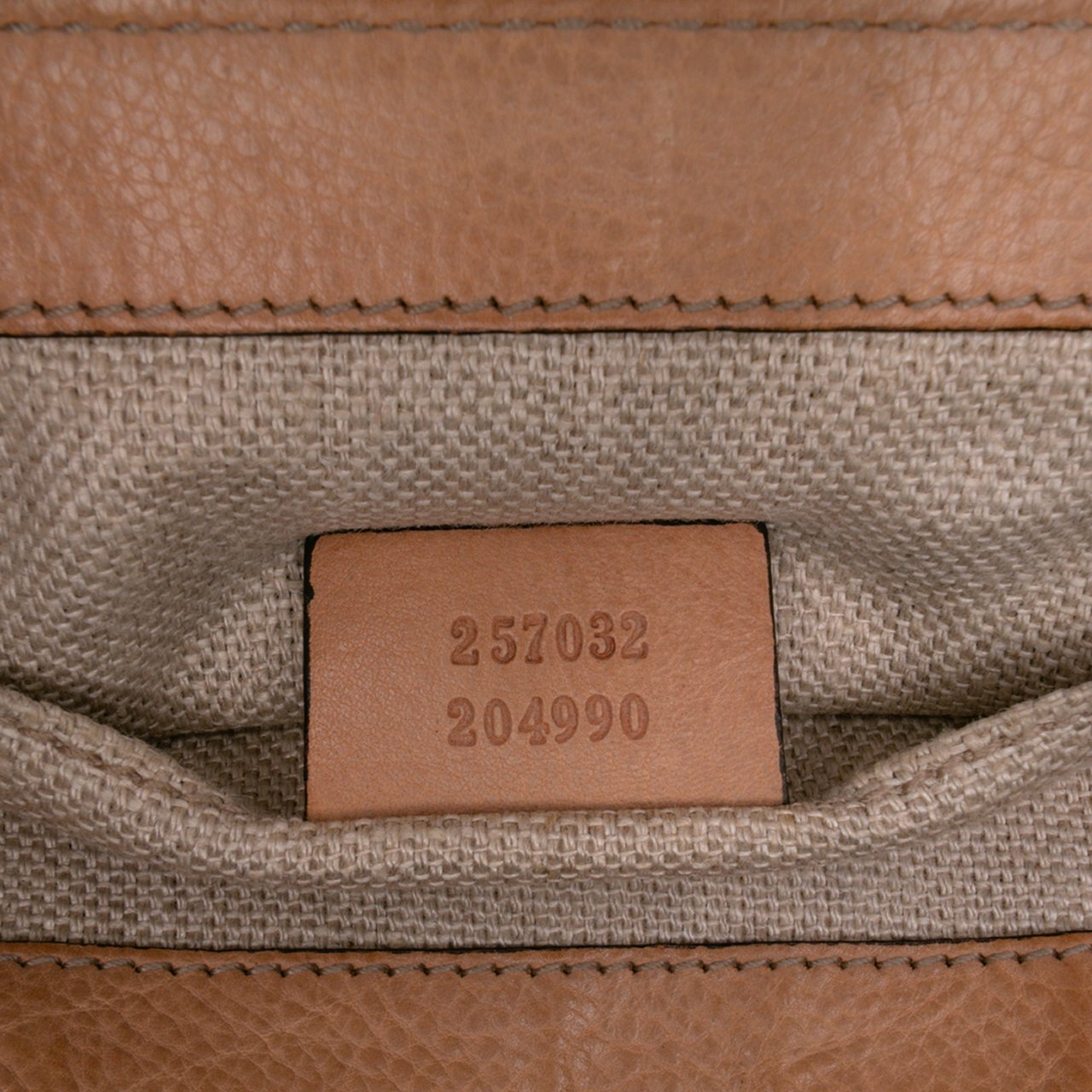 Gucci GG Canvas Marrakech Shoulder Bag Bruin