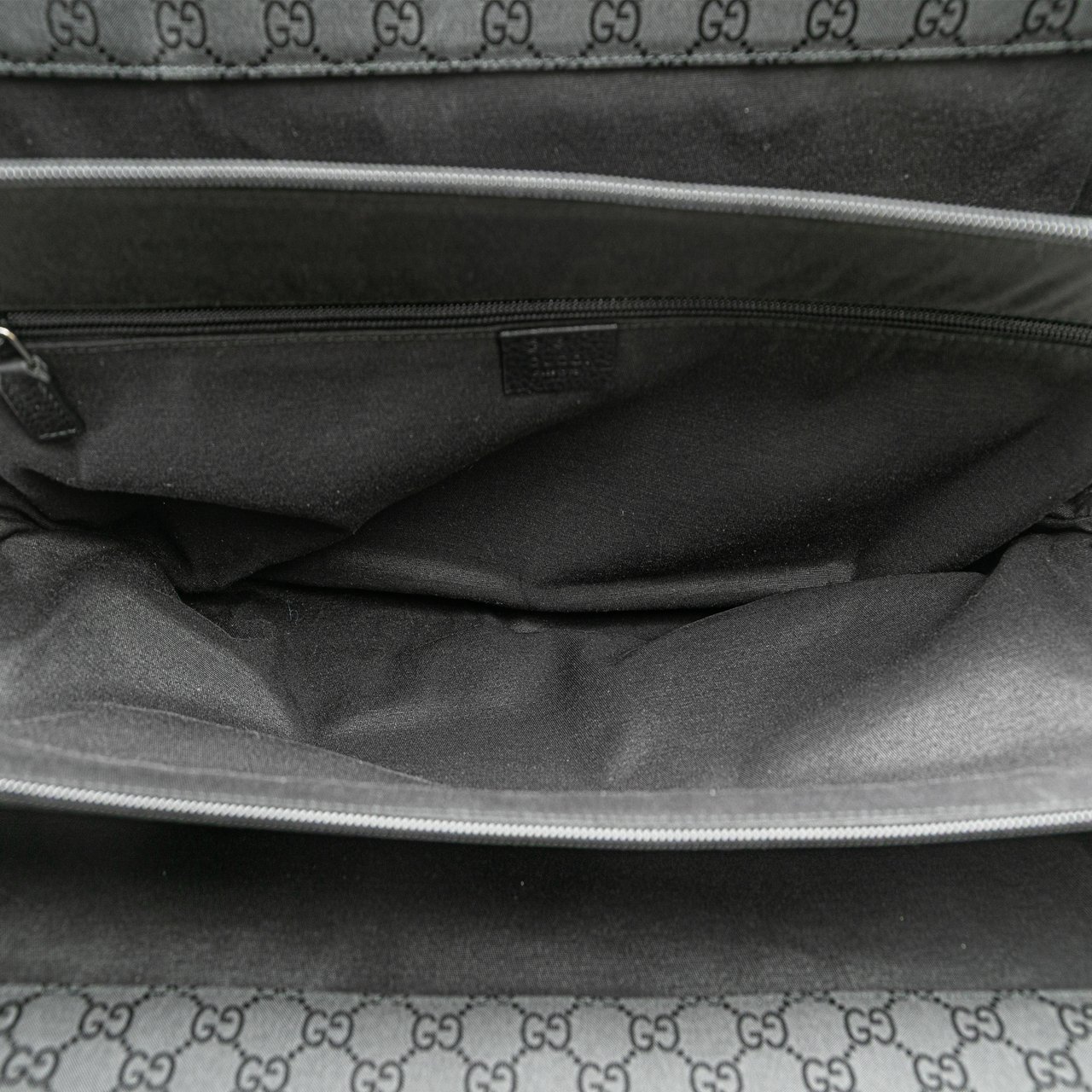 Gucci GG Nylon Executive Business Bag Zwart