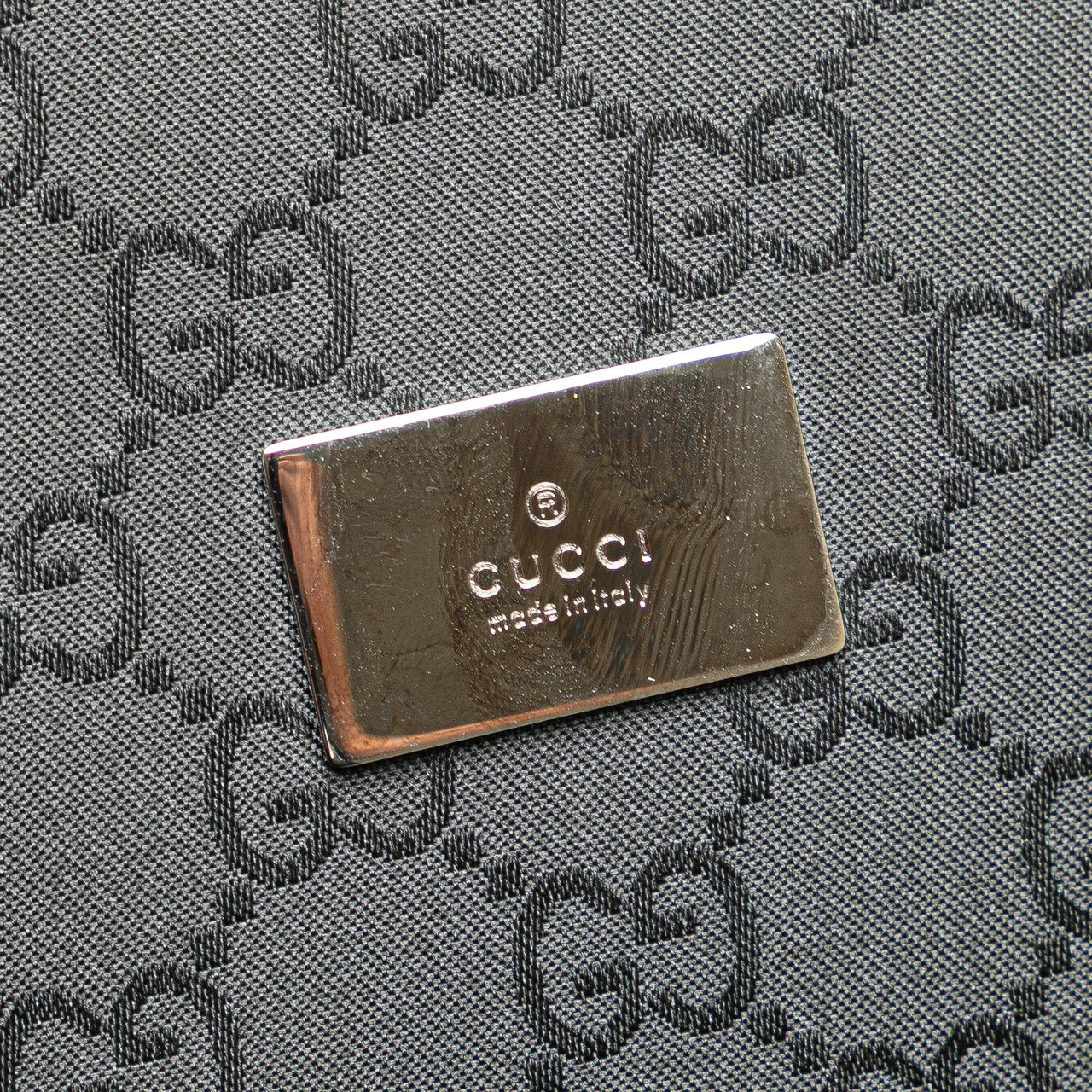 Gucci GG Nylon Executive Business Bag Zwart