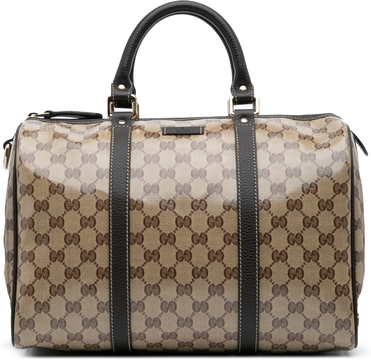 Gucci Medium GG Crystal Joy Boston Bag Bruin