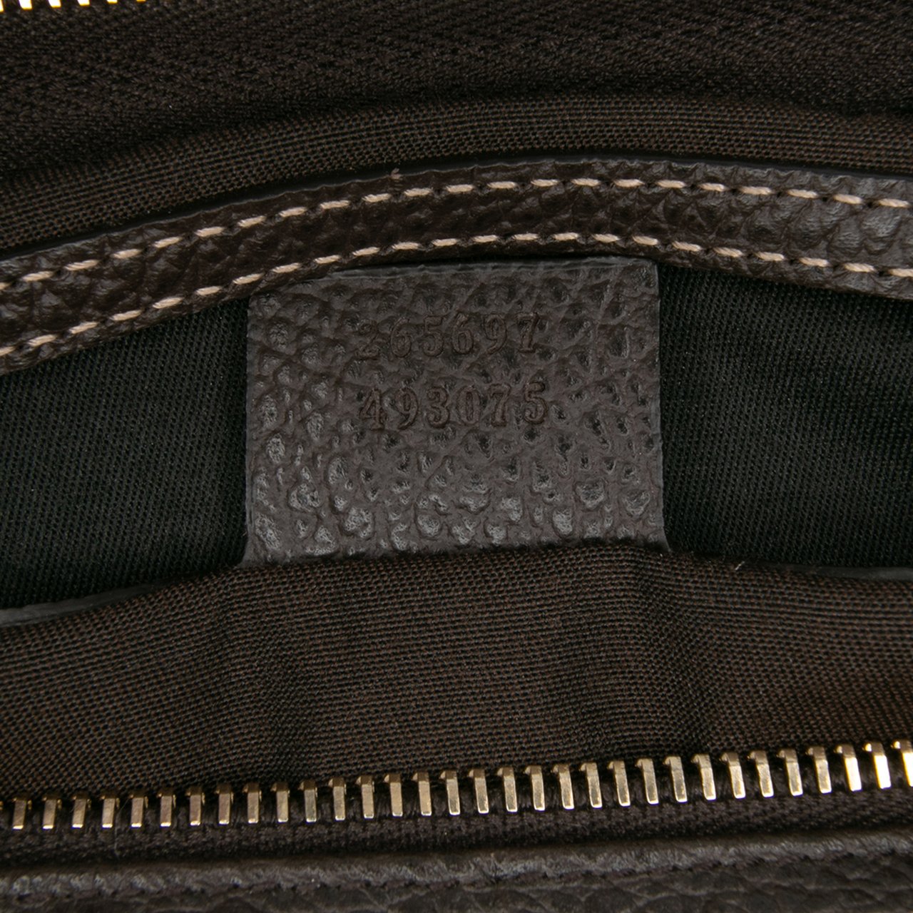 Gucci Medium GG Crystal Joy Boston Bag Bruin