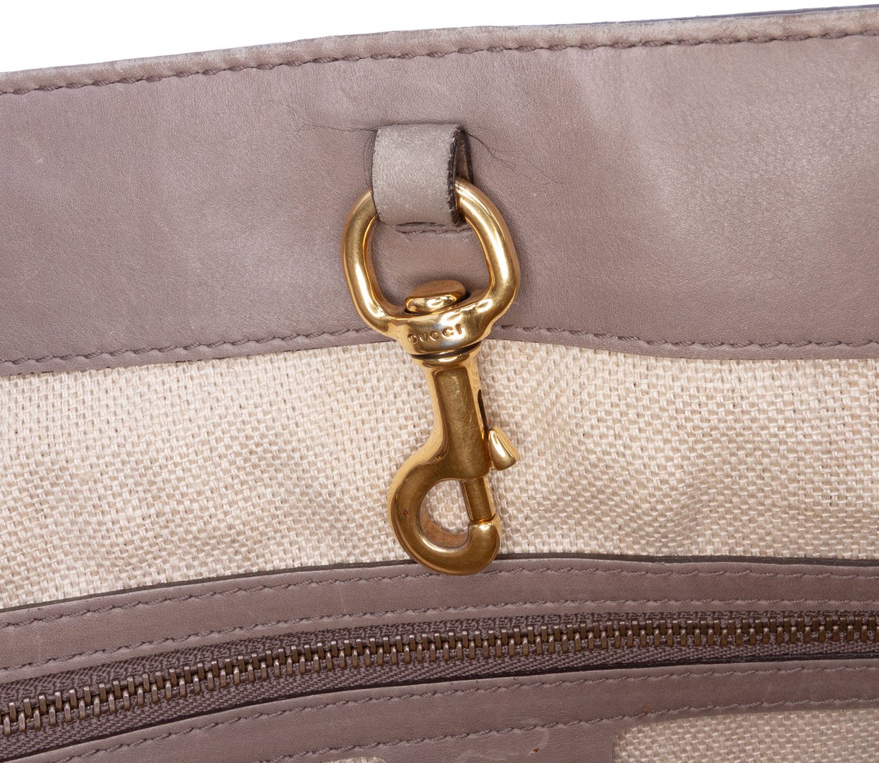 Gucci Microguccissima Brogue Duilio Tote Bruin