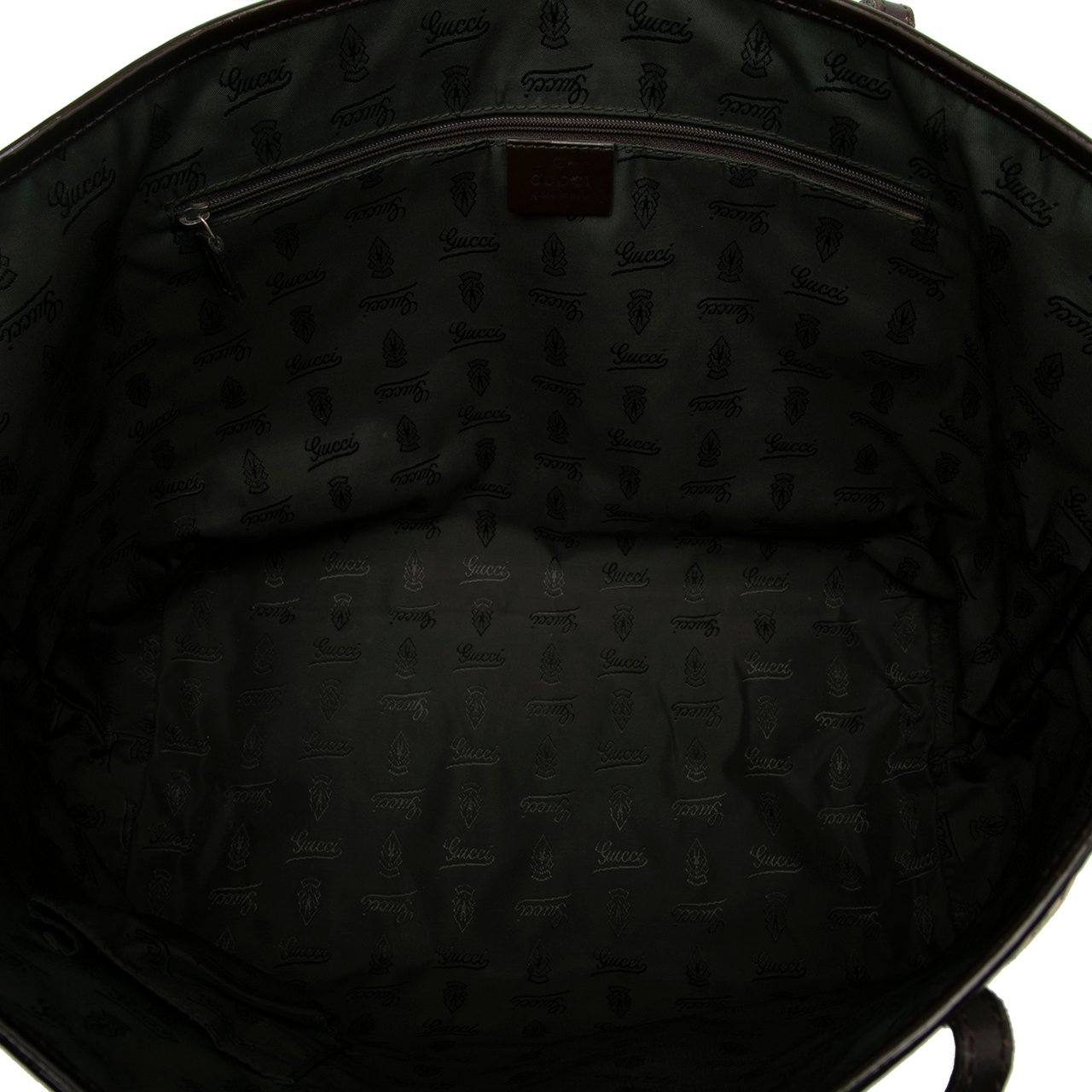 Gucci GG Canvas Web Jolie Tote Bruin