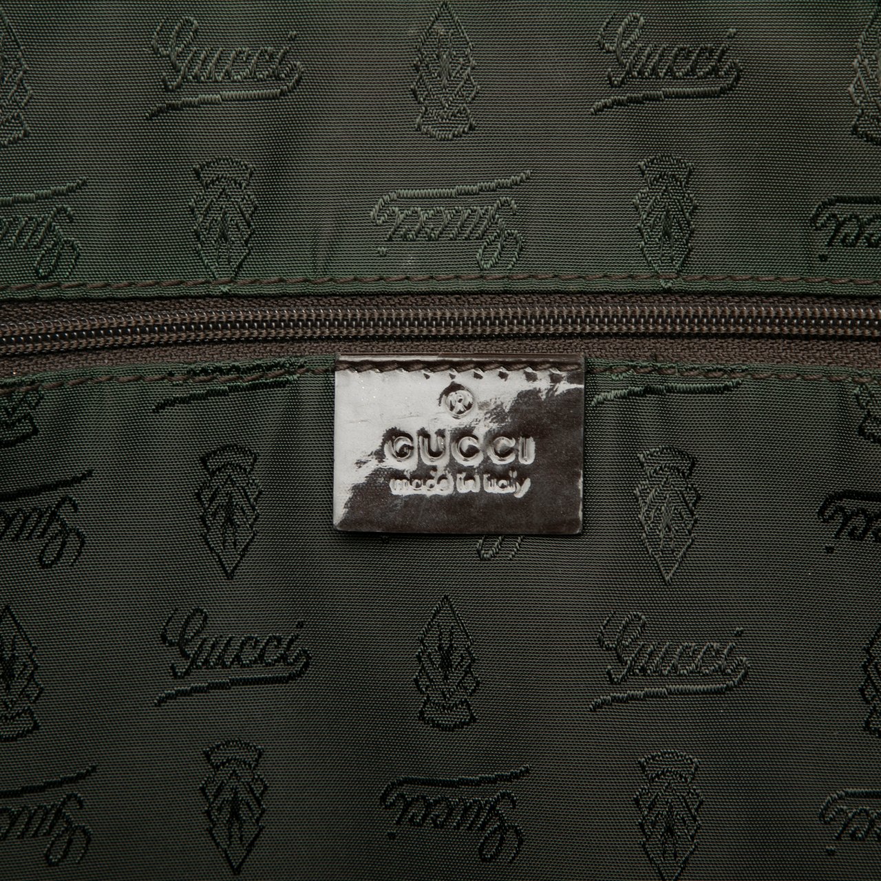 Gucci GG Canvas Web Jolie Tote Bruin