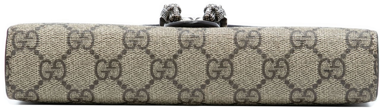 Gucci GG Supreme Dionysus Chain Wallet Bruin