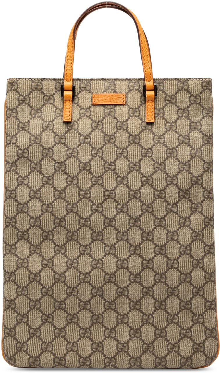 Gucci GG Supreme Tote Bruin