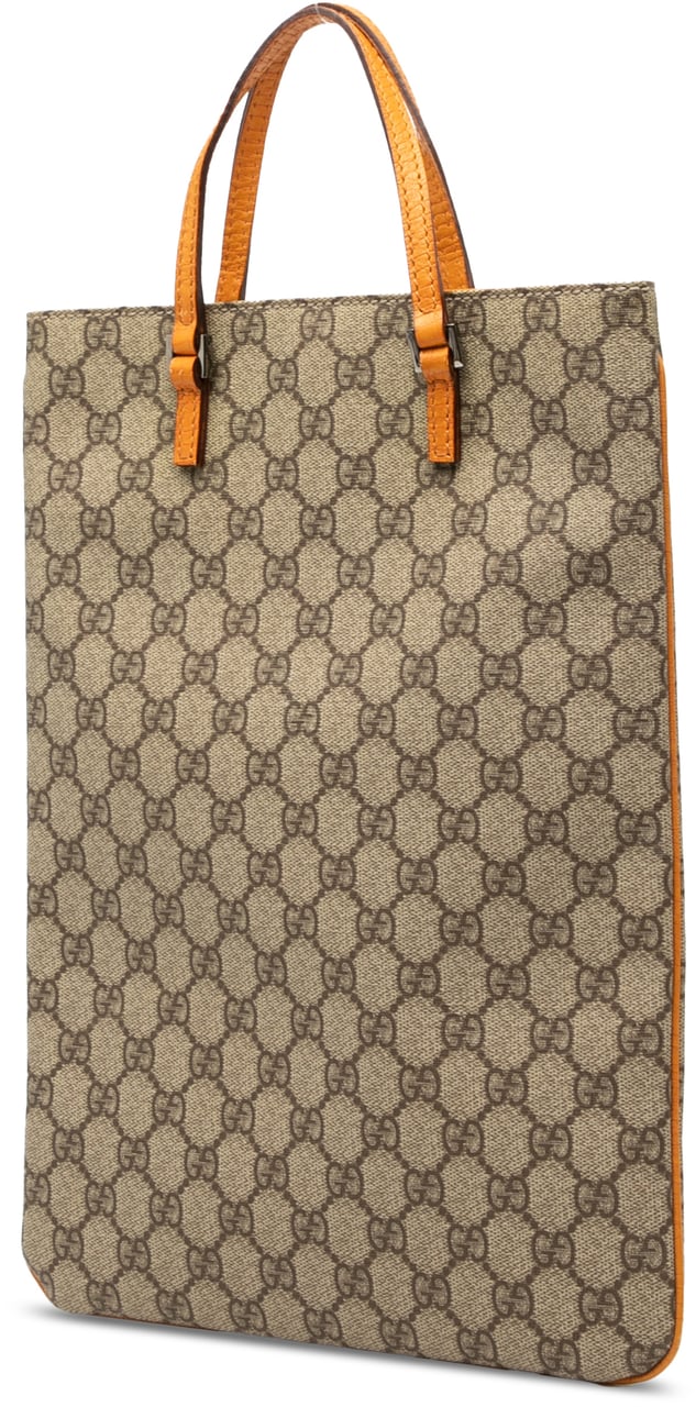 Gucci GG Supreme Tote Bruin