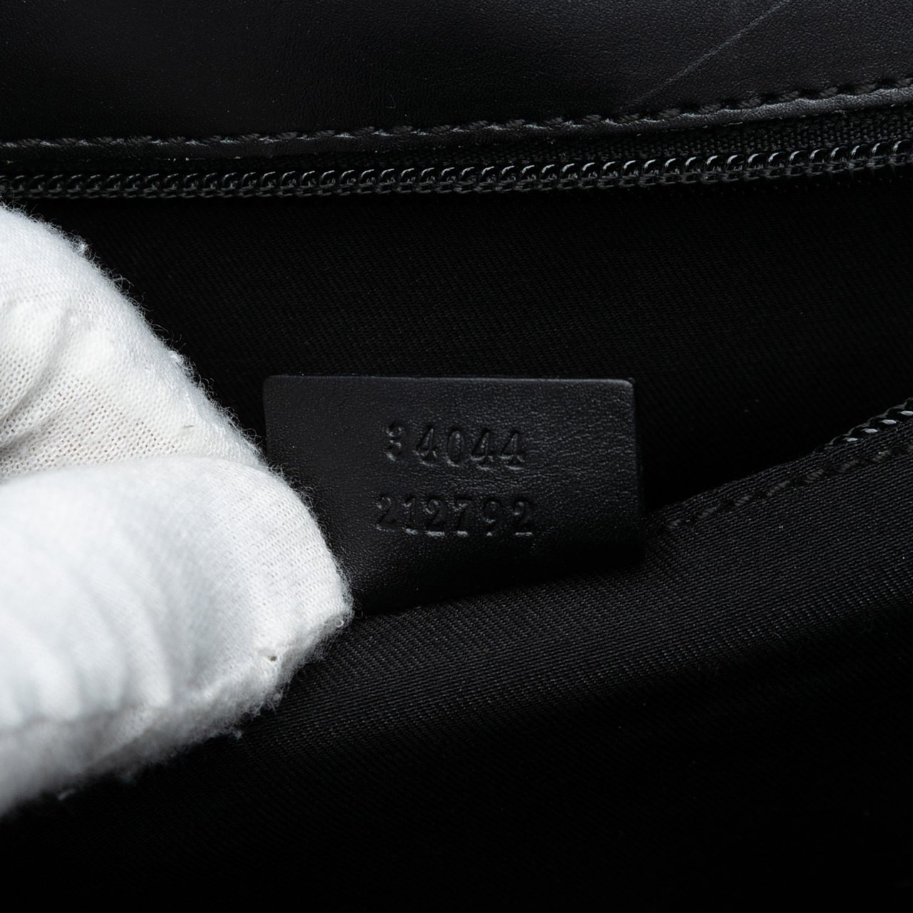 Gucci Guccissima Business Bag Zwart