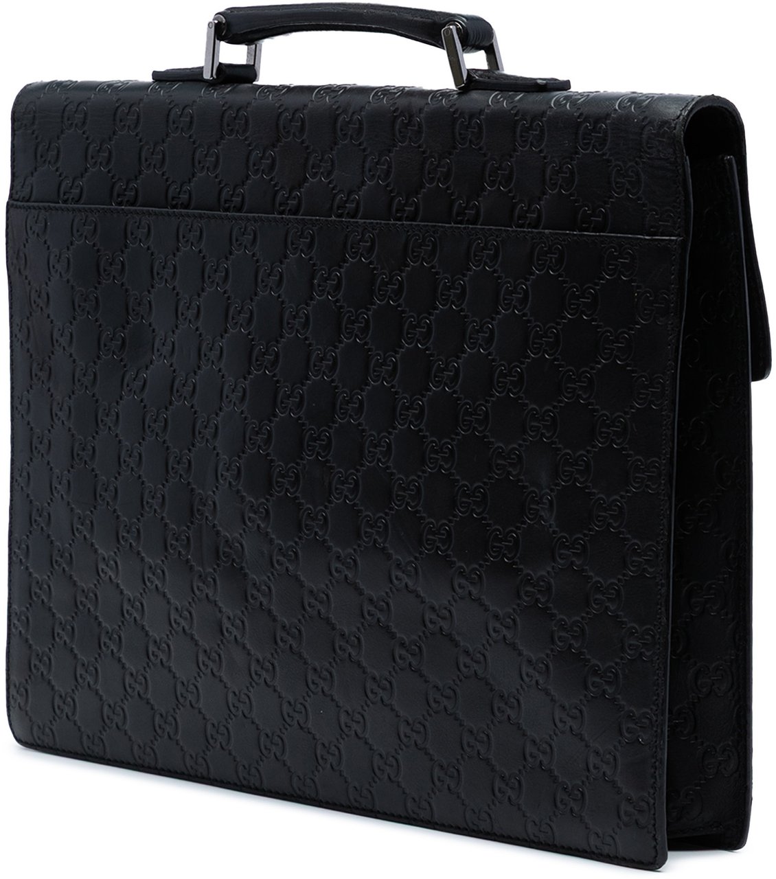 Gucci Guccissima Business Bag Zwart