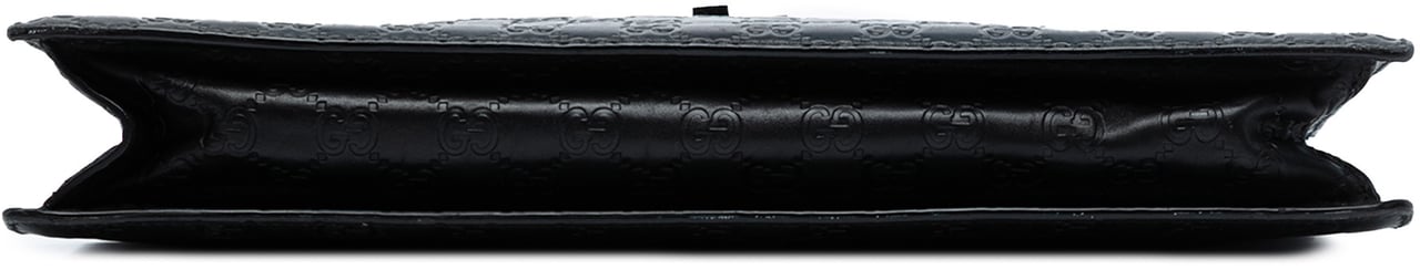 Gucci Guccissima Business Bag Zwart