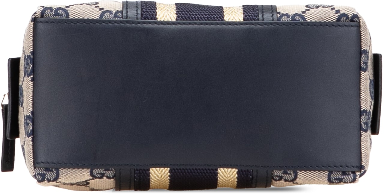 Gucci GG Canvas Web Pouch Bruin