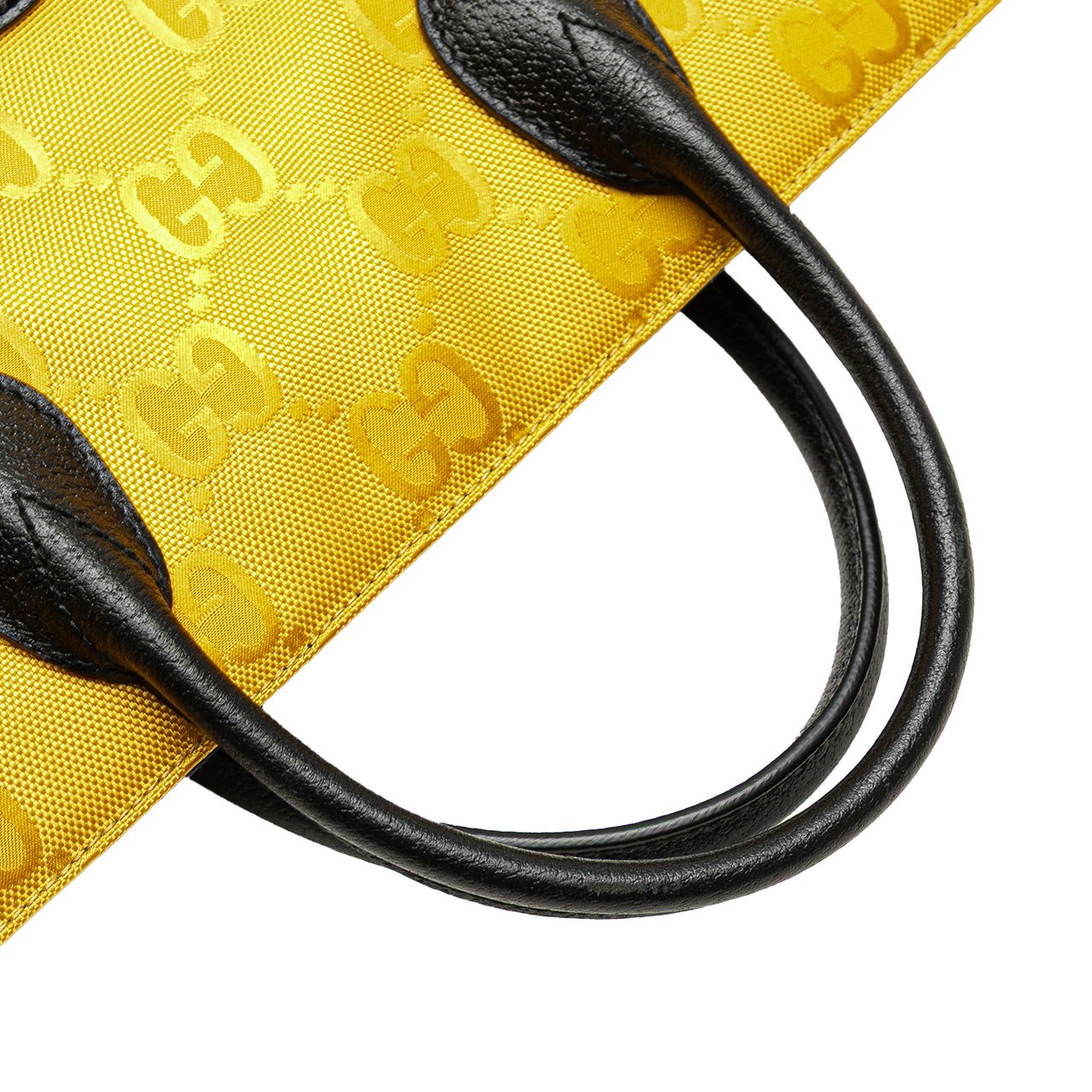Gucci GG Econyl Off The Grid Convertible Tote Geel