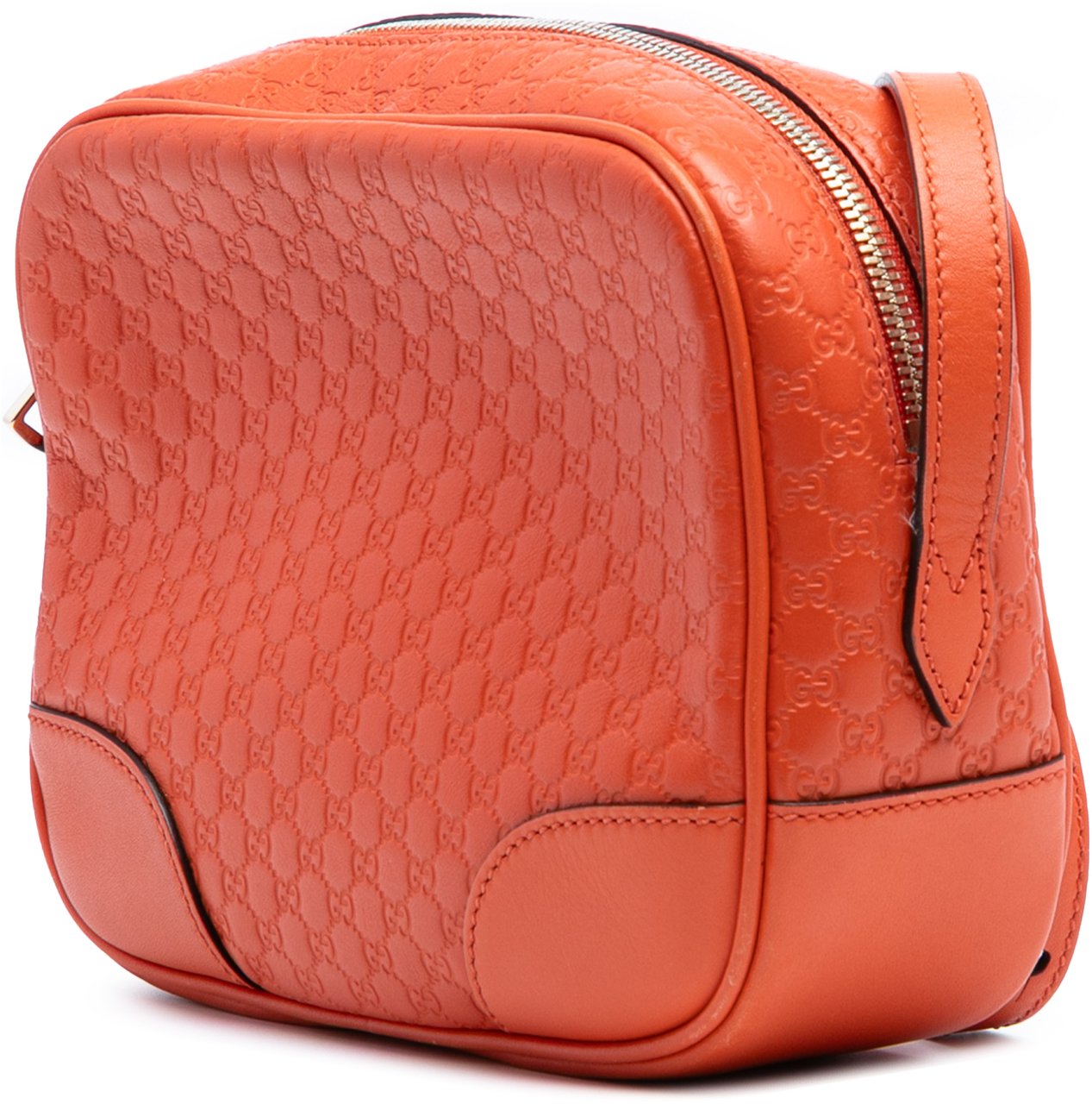 Gucci Microguccissima Bree Crossbody Oranje