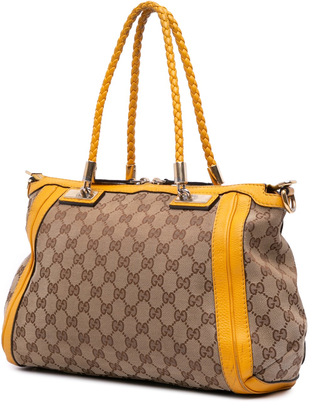Gucci GG Canvas Bella Satchel Bruin