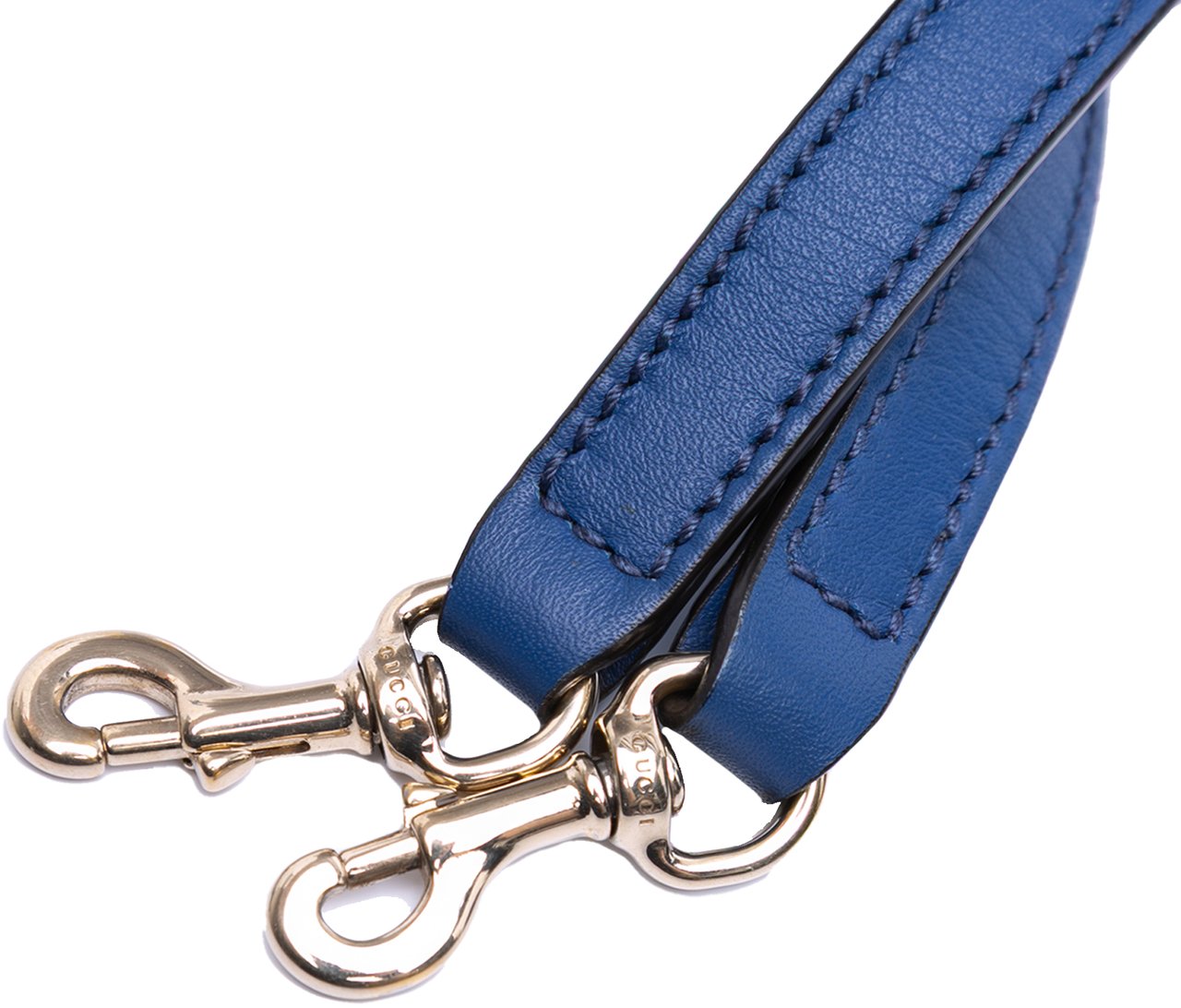 Gucci Mini Microguccissima Dome Satchel Blauw