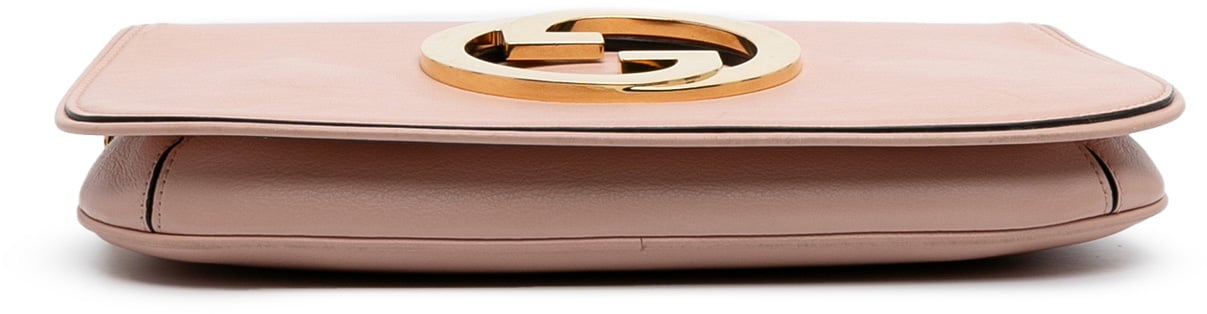 Gucci Calfskin Blondie Chain Satchel Roze