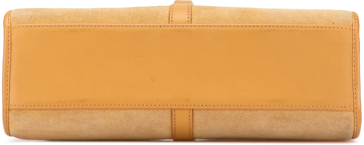 Gucci Suede Jackie Bardot Handbag Bruin