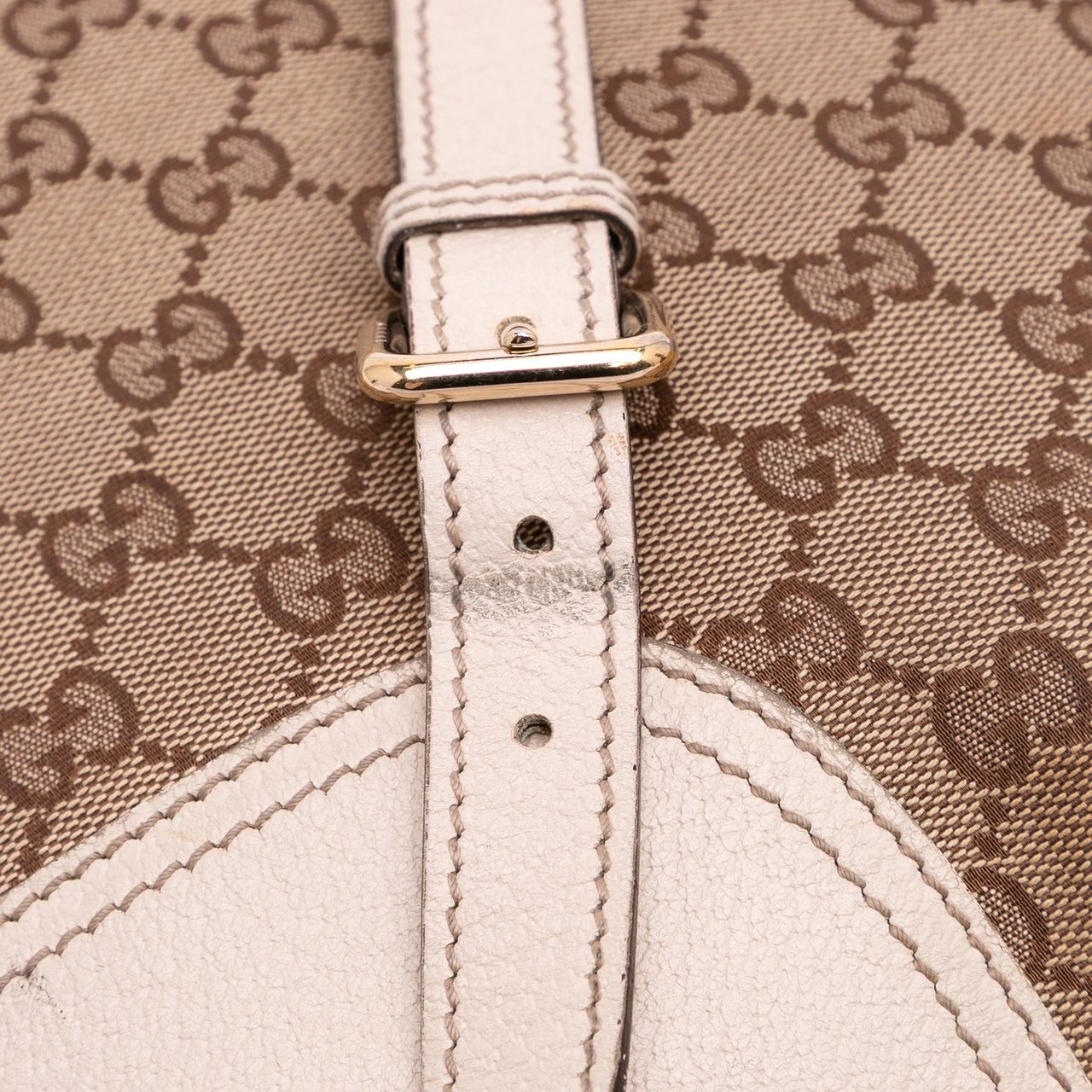 Gucci GG Canvas Princy Satchel Bruin