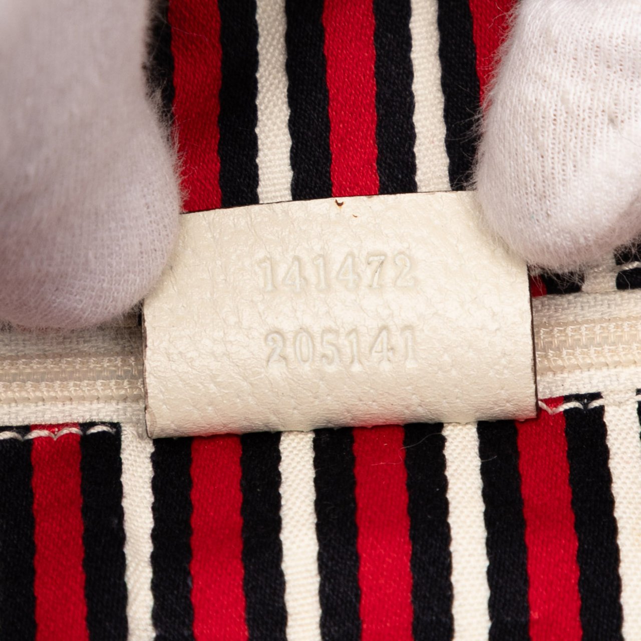 Gucci 85th Anniversary Canvas Logo Abbey D Ring Tote Blauw