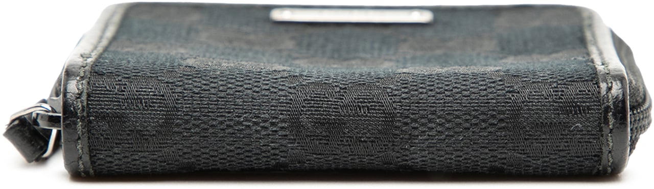 Gucci GG Canvas Coin Pouch Zwart