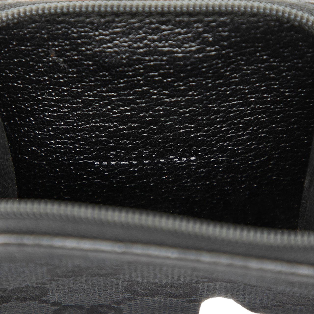 Gucci GG Canvas Coin Pouch Zwart