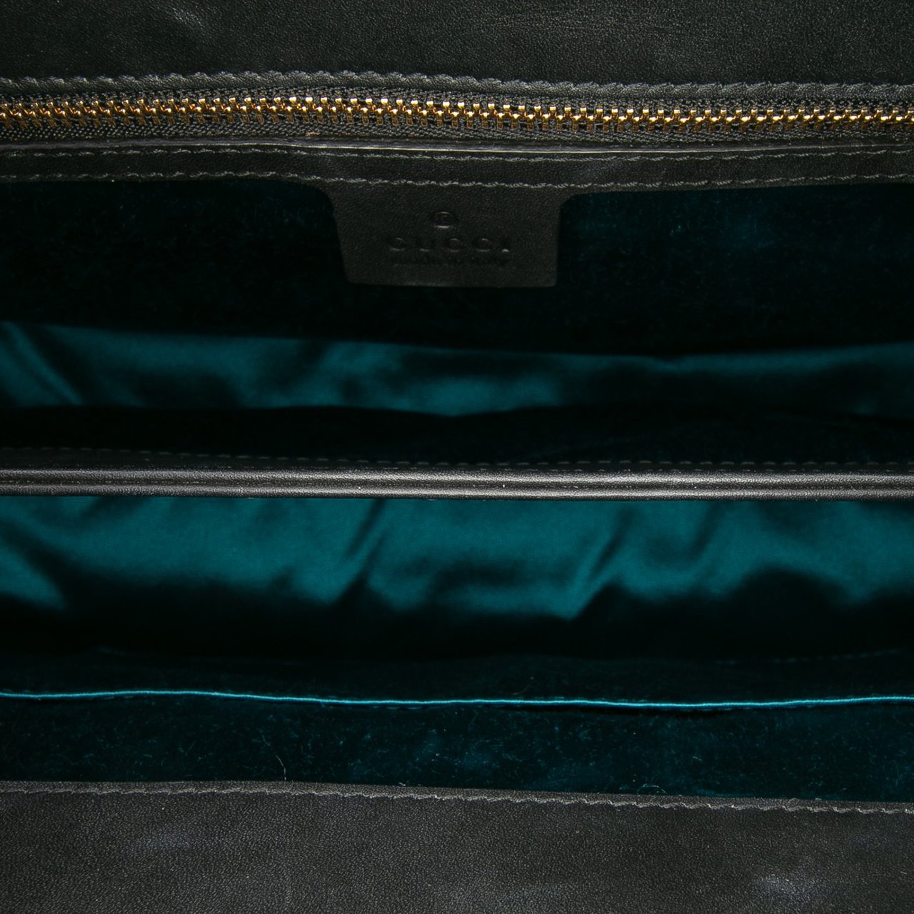 Gucci Medium Suede Ophidia Web Chain Shoulder Bag Zwart