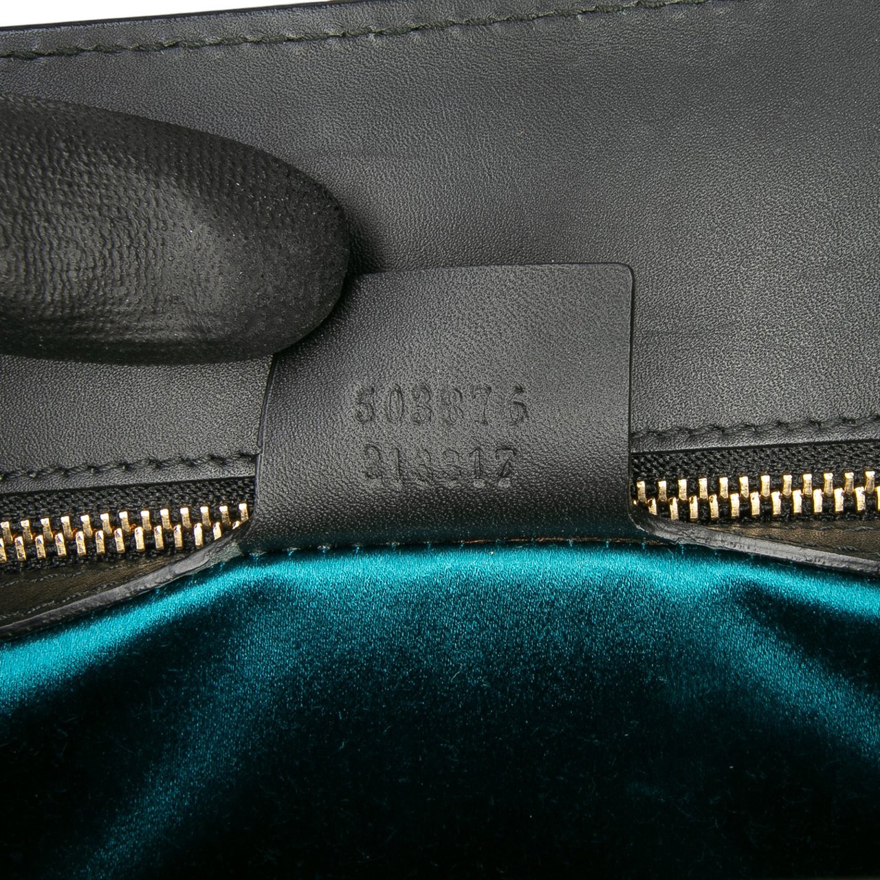 Gucci Medium Suede Ophidia Web Chain Shoulder Bag Zwart