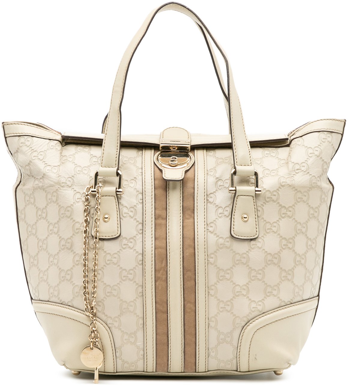 Gucci Guccissima Treasure Handbag Wit