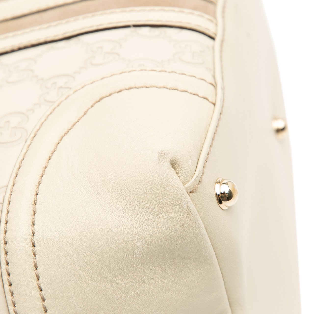Gucci Guccissima Treasure Handbag Wit