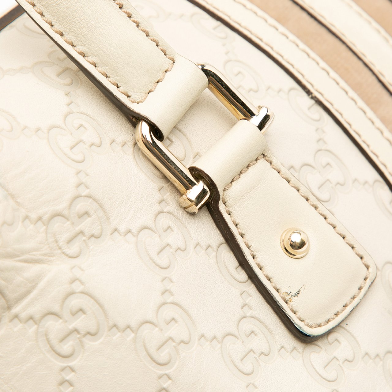 Gucci Guccissima Treasure Handbag Wit