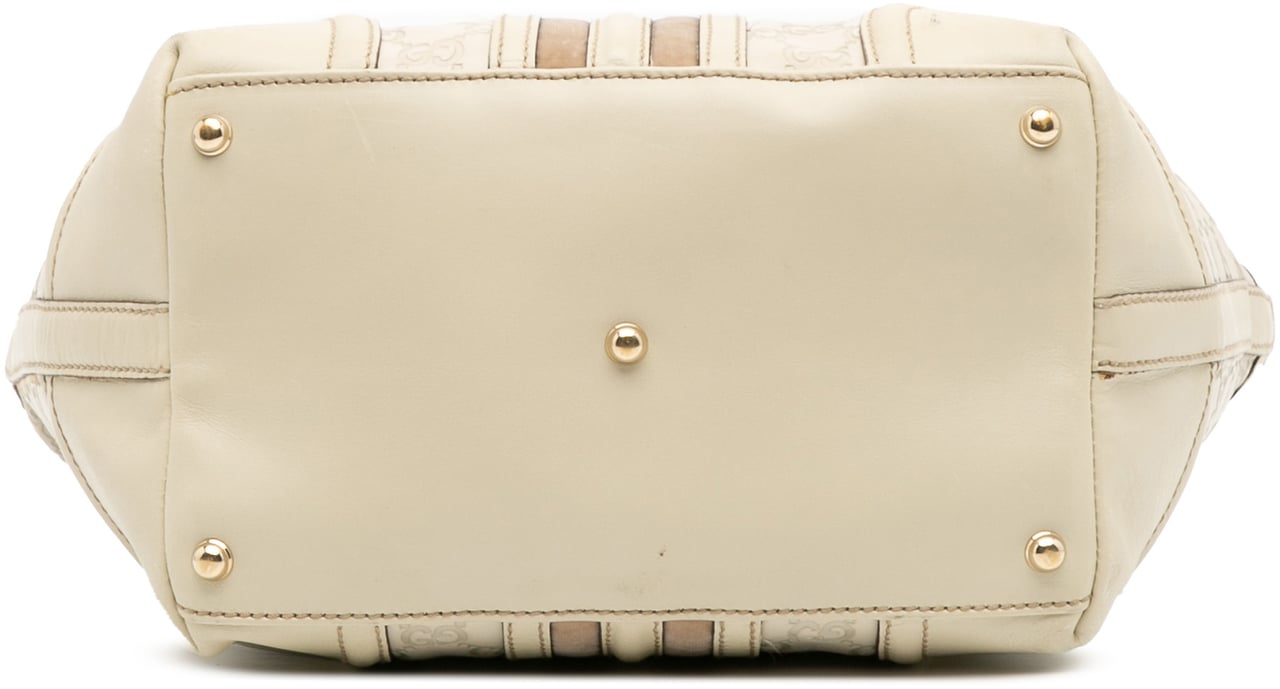 Gucci Guccissima Treasure Handbag Wit