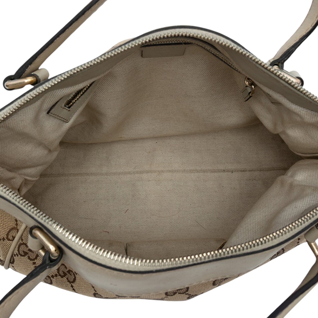 Gucci GG Canvas Web Mayfair Satchel Bruin