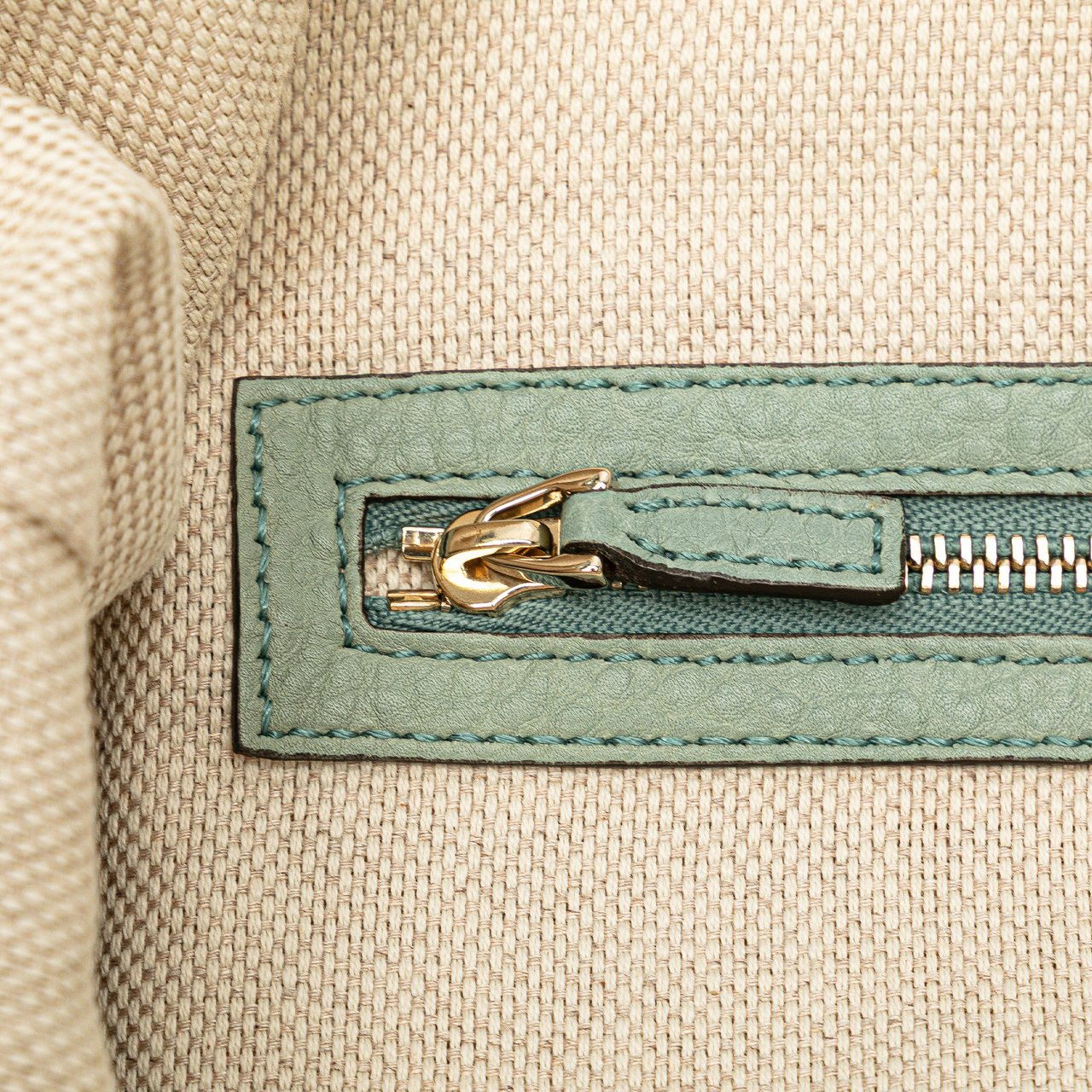 Gucci Leather Soho Chain Shoulder Bag Blauw