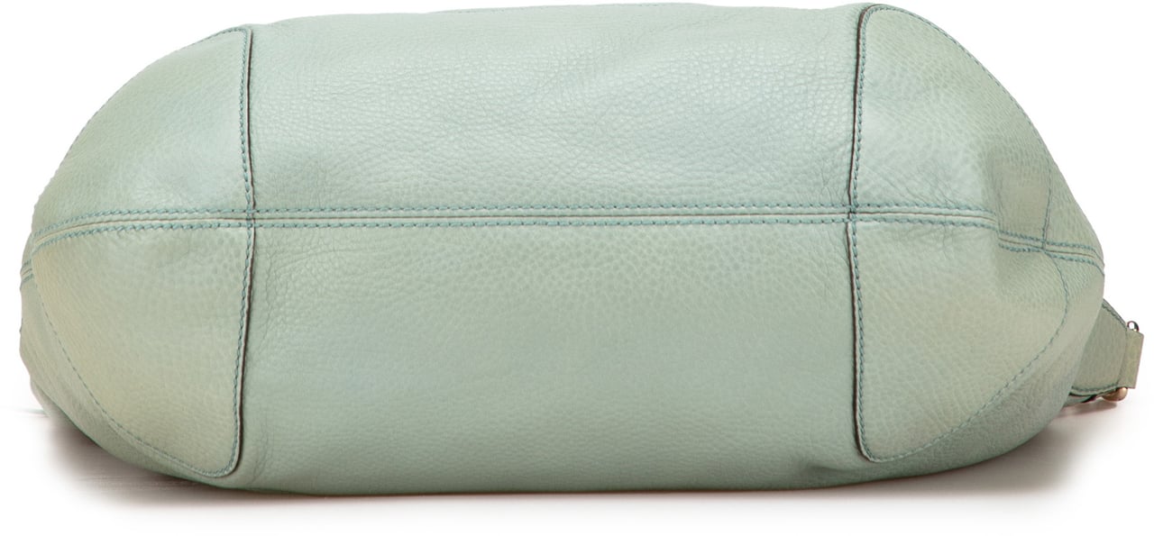 Gucci Leather Soho Chain Shoulder Bag Blauw