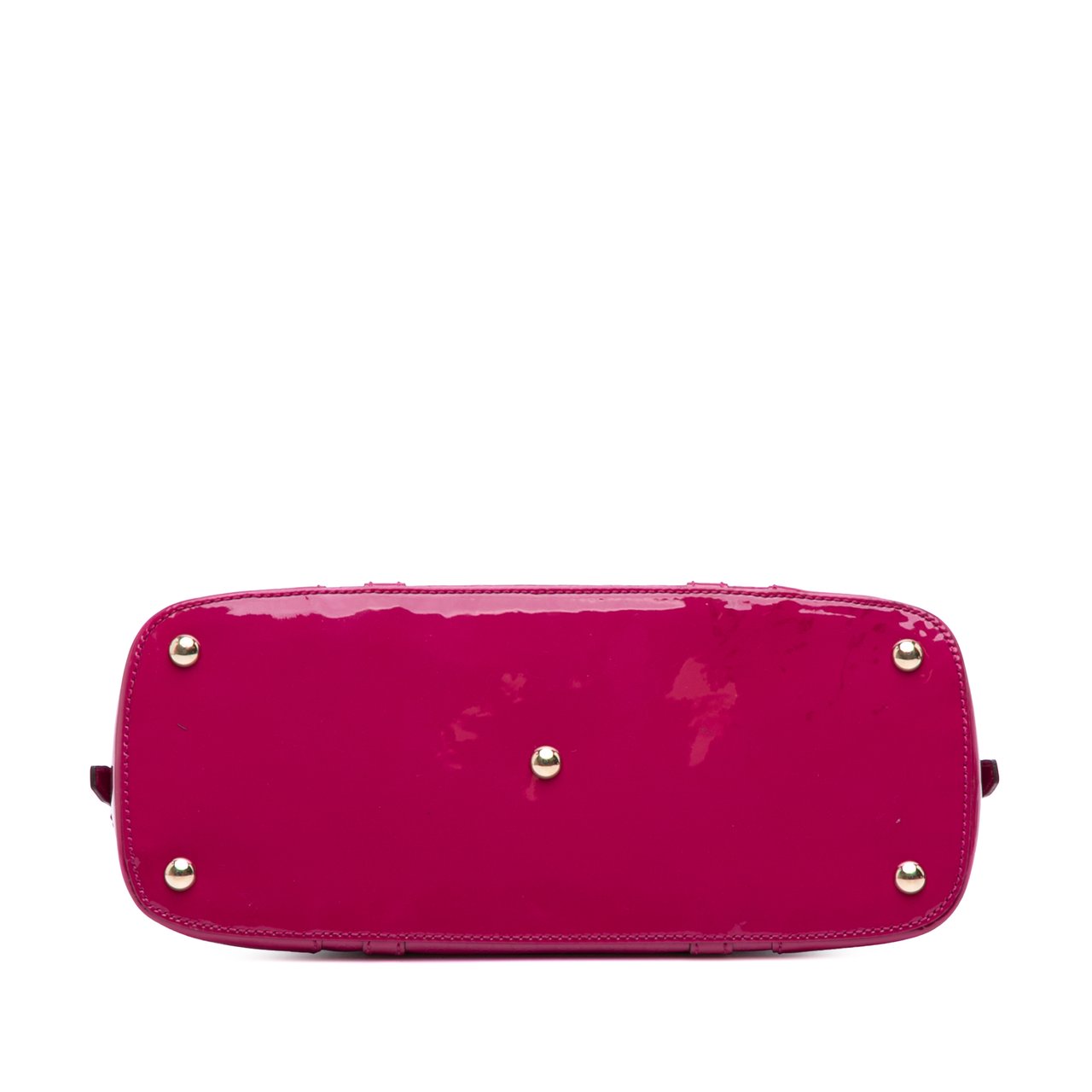 Gucci Medium Microguccissima Patent Nice Dome Satchel Roze