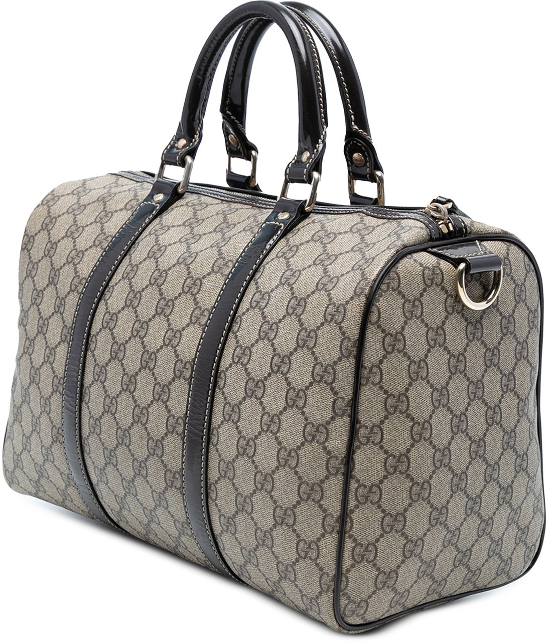 Gucci Medium GG Supreme Joy Boston Bag Bruin