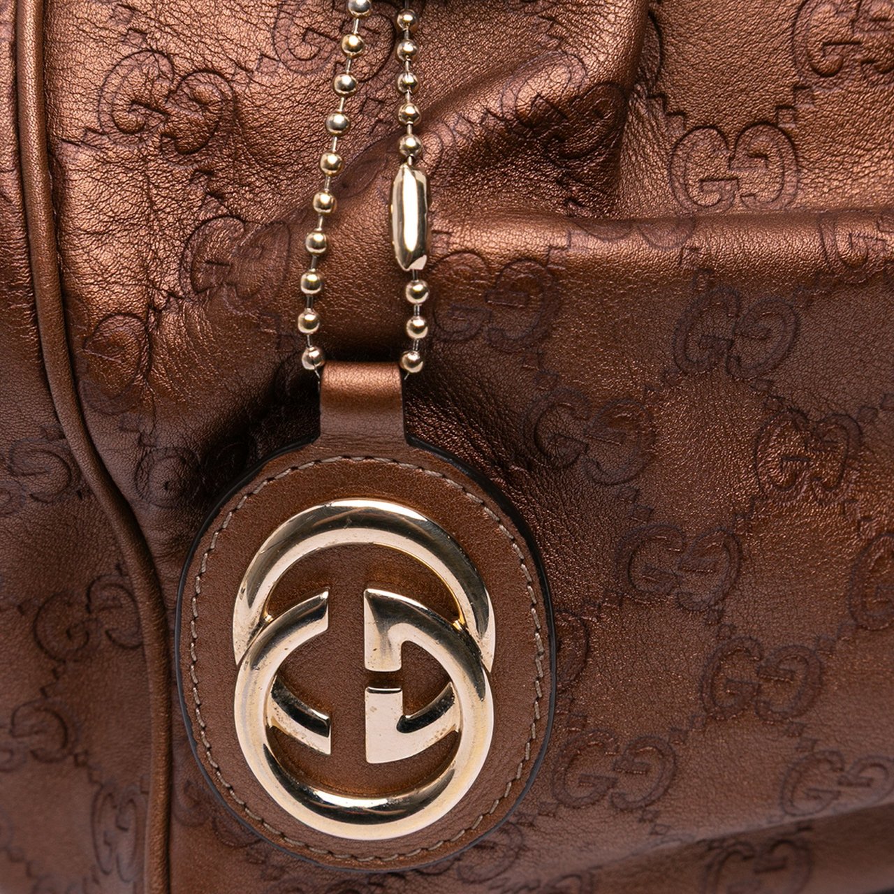 Gucci Medium Guccissima Sukey Tote Bruin