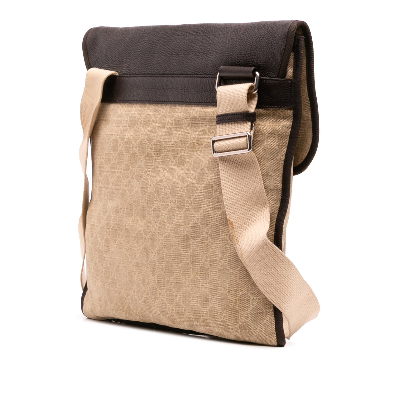 Gucci GG Canvas Crossbody Bruin