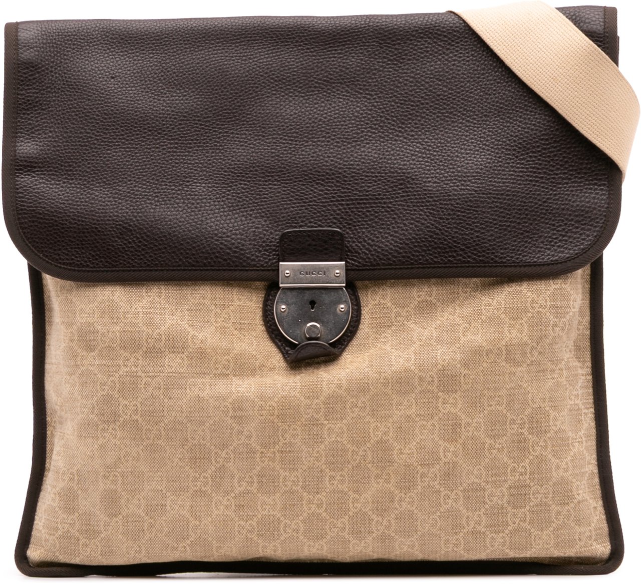 Gucci GG Canvas Crossbody Bruin