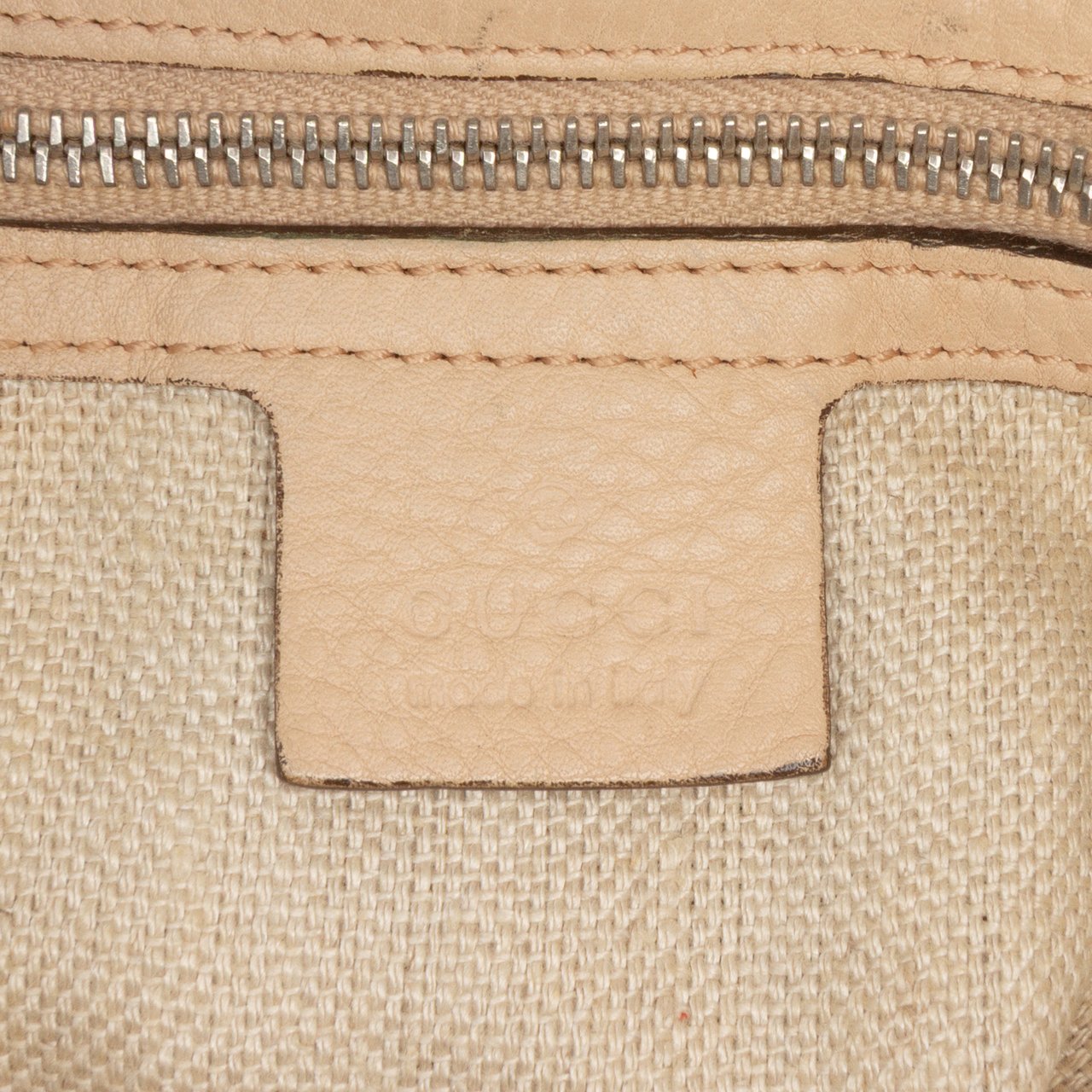 Gucci Large GG Canvas Icon Bit Satchel Bruin