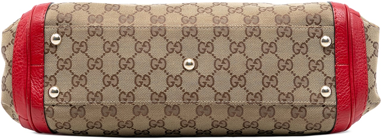 Gucci GG Canvas Bella Satchel Bruin
