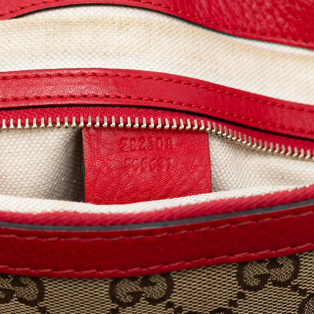 Gucci GG Canvas Bella Satchel Bruin