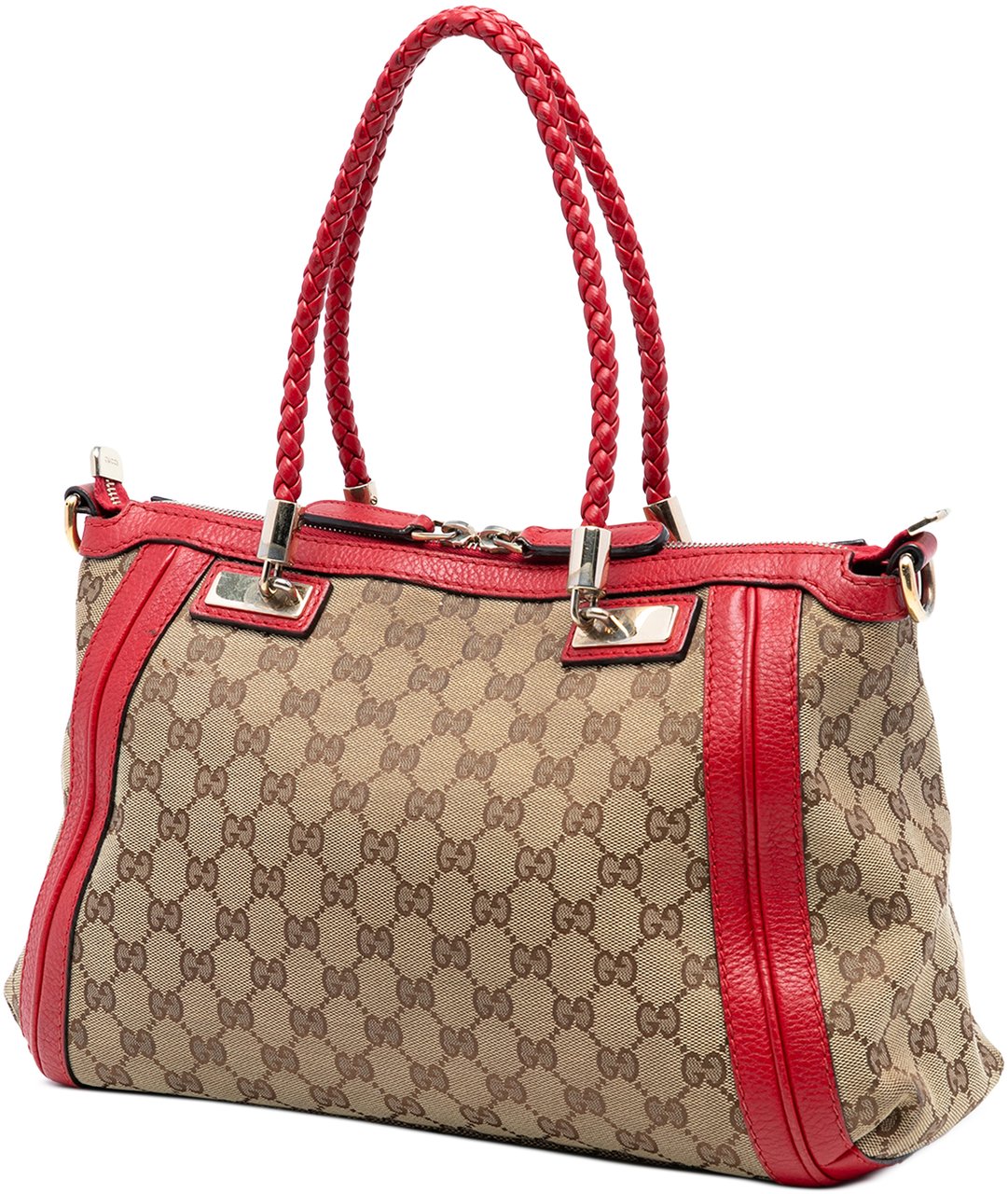 Gucci GG Canvas Bella Satchel Bruin