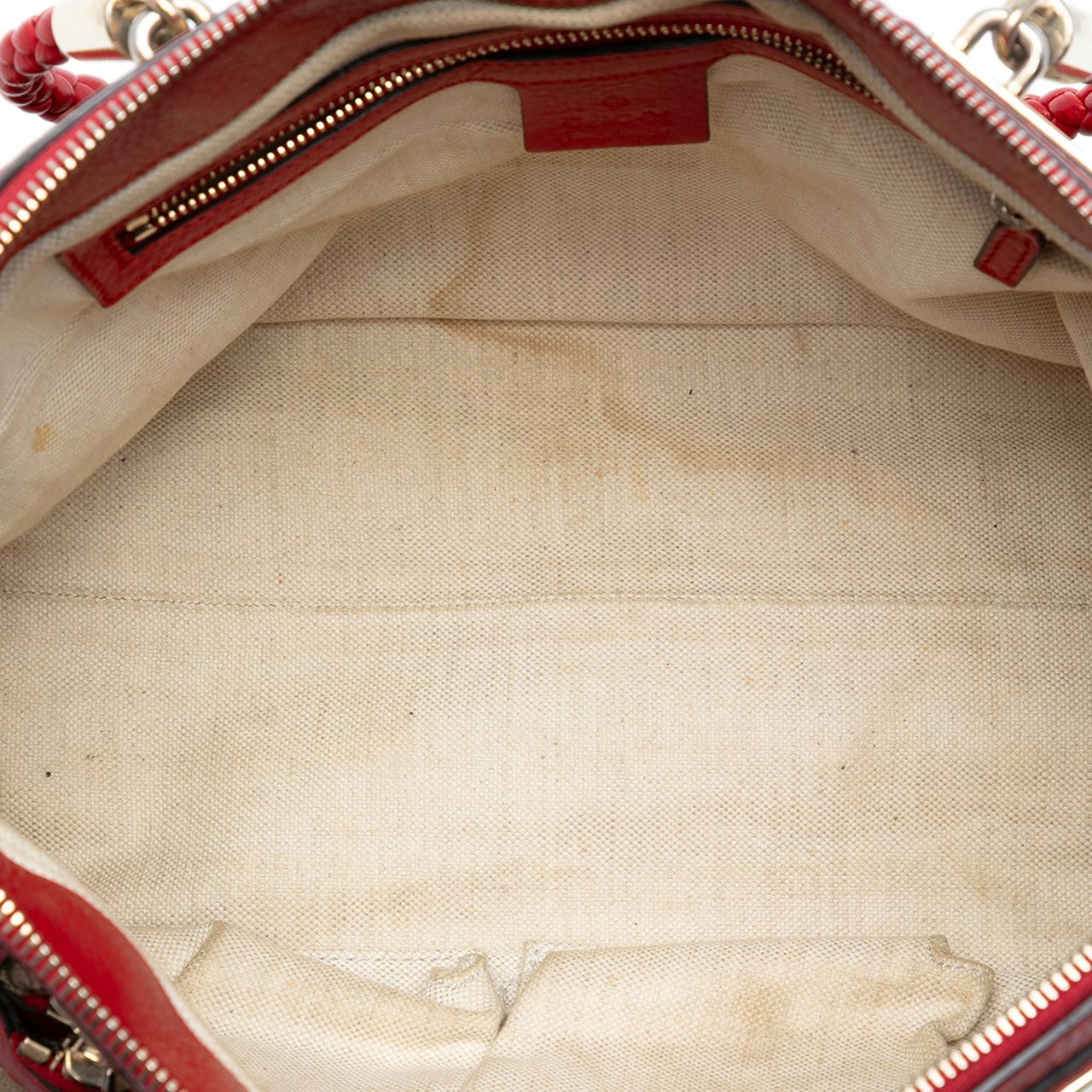 Gucci GG Canvas Bella Satchel Bruin