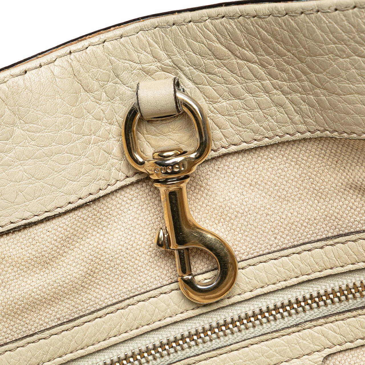 Gucci Medium GG Canvas Bella Tote Bruin