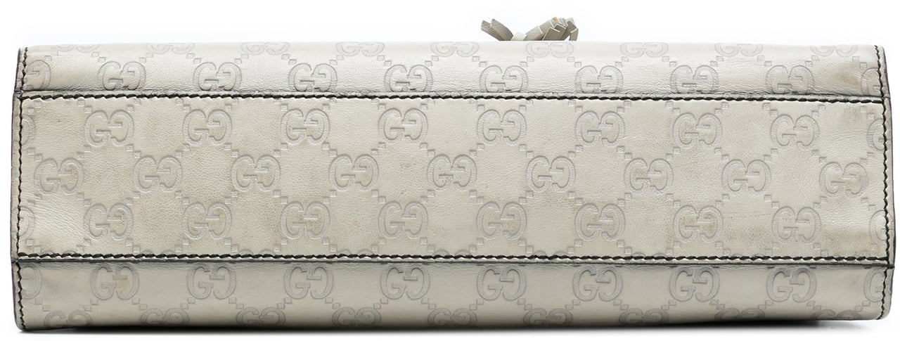 Gucci Medium Guccissima Emily Shoulder Bag Grijs