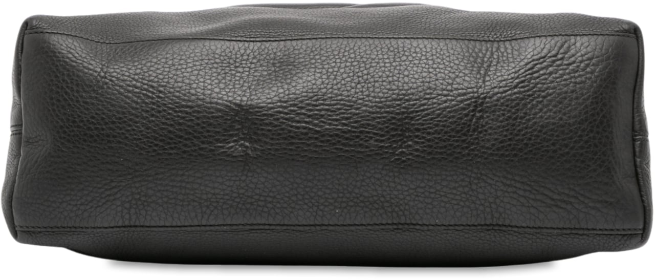 Gucci Medium Leather Soho Chain Tote Zwart