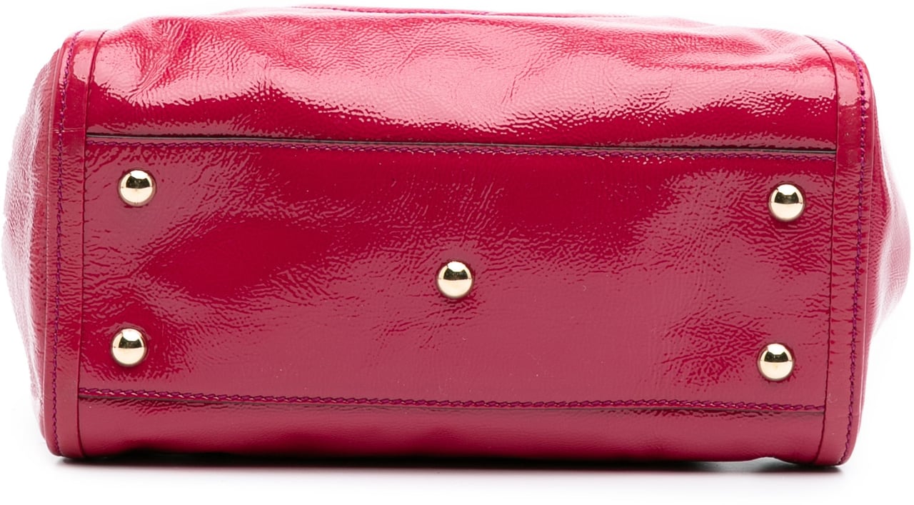 Gucci Small Patent Soho Satchel Roze